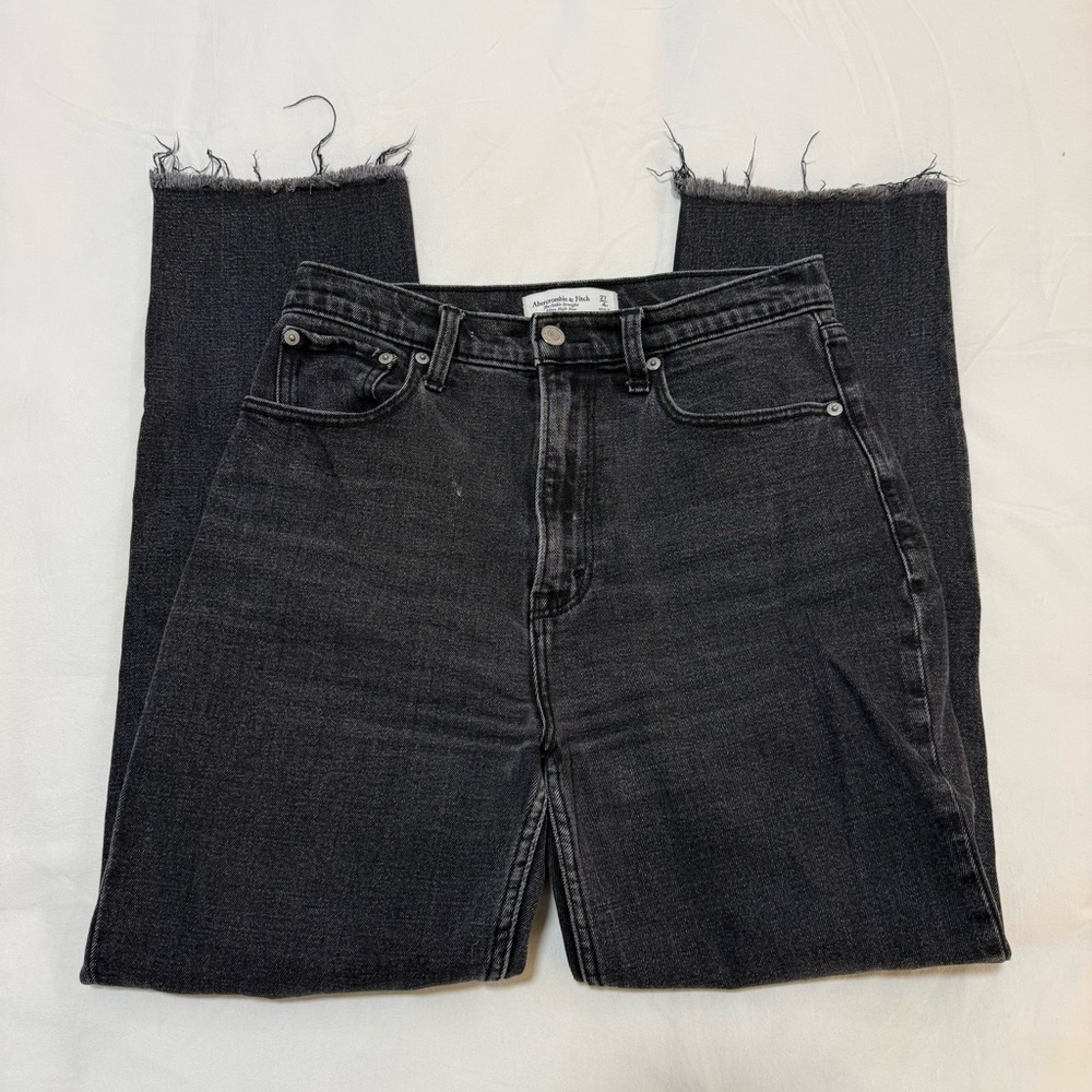 Abercrombie & Fitch Ankle Straight Ultra High Rise Jeans | Size 27